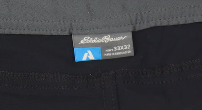 Eddie Bauer Men's Black Trousers Size 33