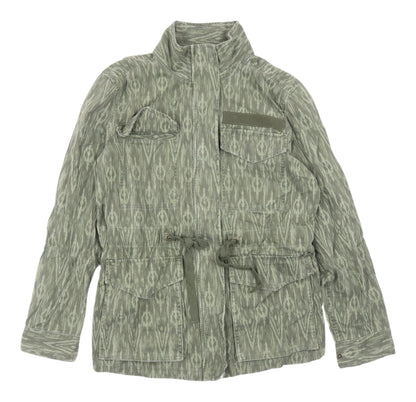 Womens UK Size 6 Marks and Spencer Green Military Jacket