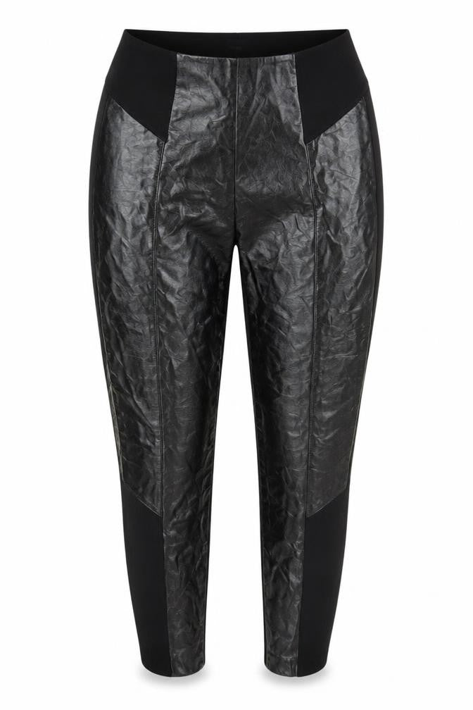 Womens UK Size 8 River Island  Cropped Black Leggings