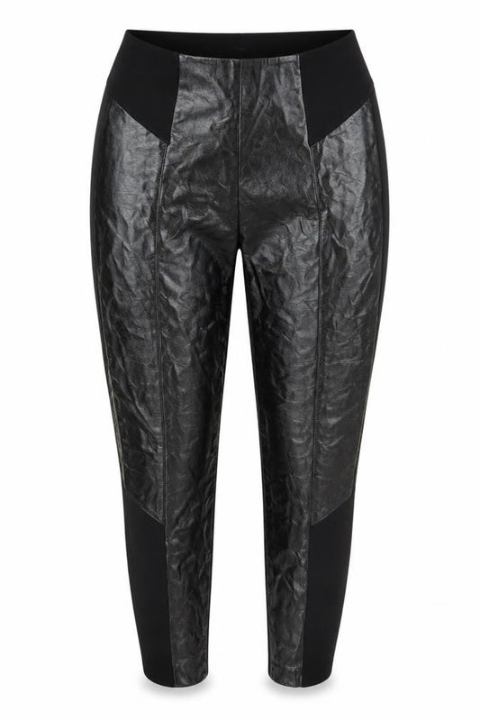 Womens UK Size 8 River Island  Cropped Black Leggings