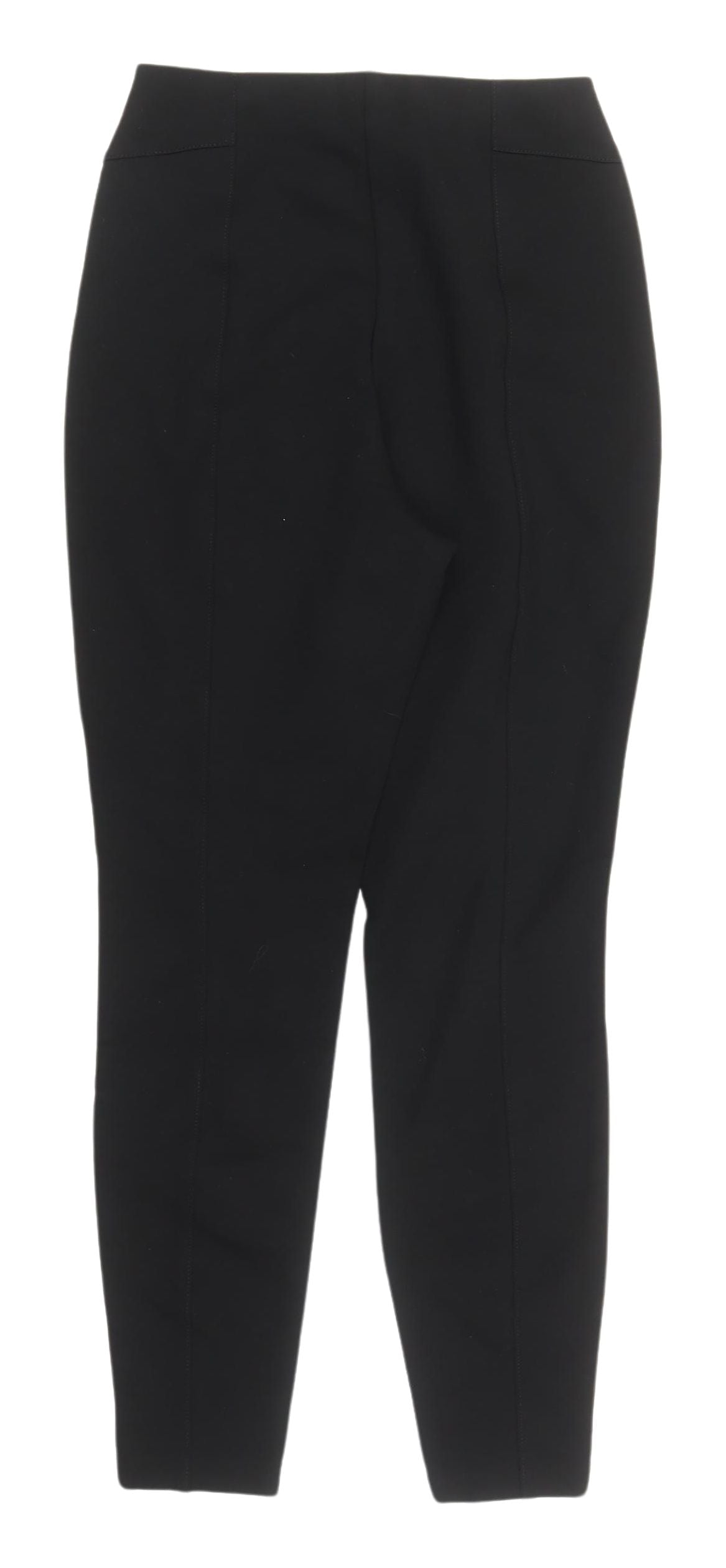 Womens UK Size 8 River Island  Cropped Black Leggings