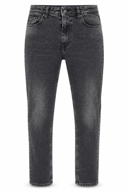 Mens UK Size 14 Zara Man Slim Fit Straight Black Jeans
