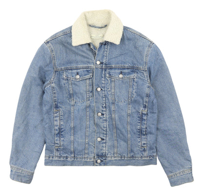 Mens UK Size M L.O.G.G. Blue Denim Jacket