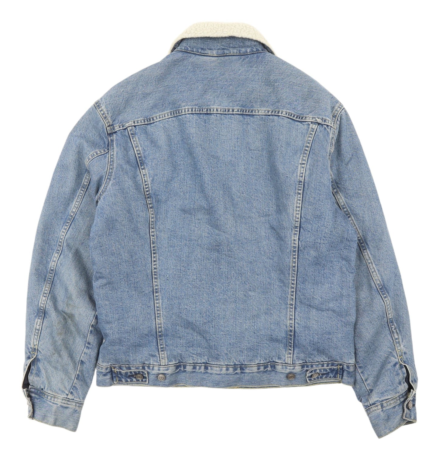 Mens UK Size M L.O.G.G. Blue Denim Jacket