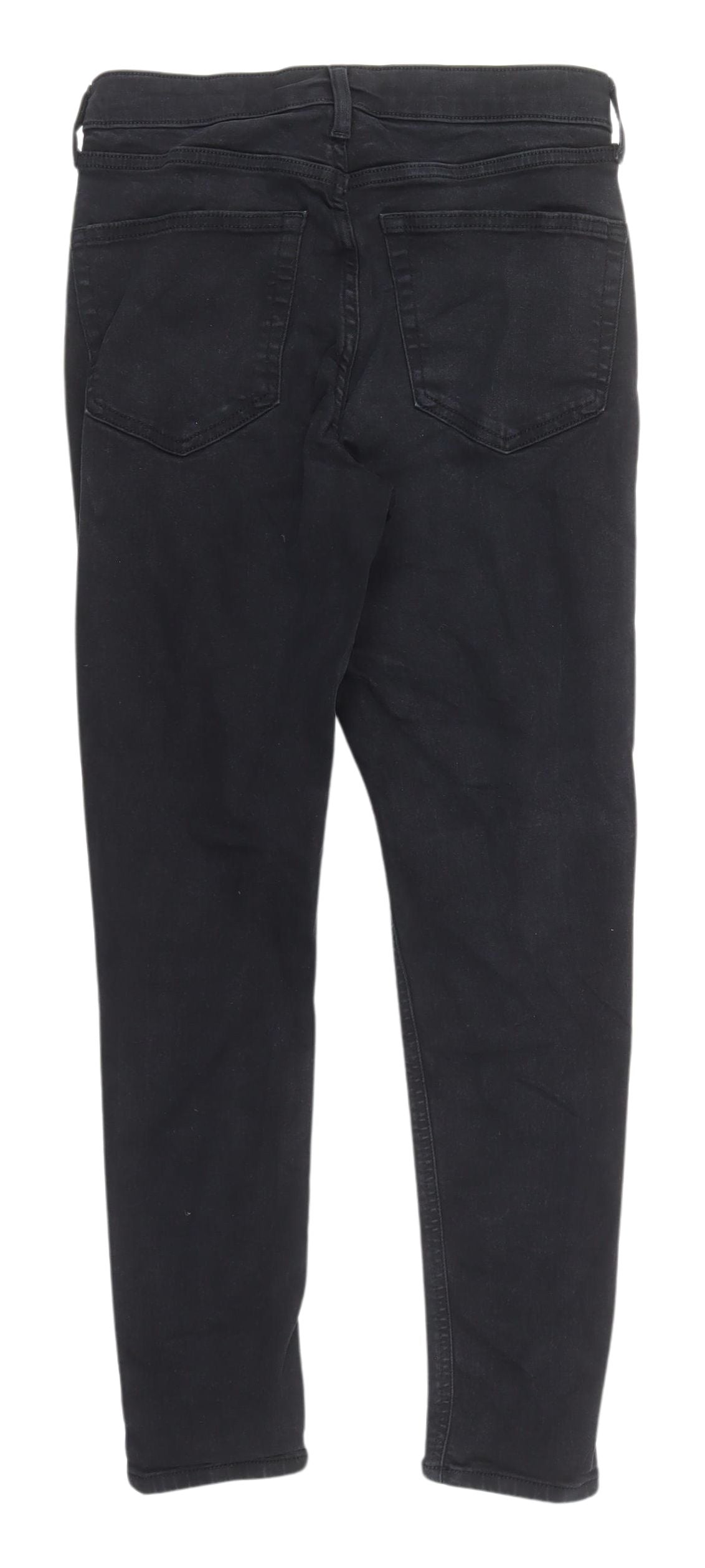 Topshop Women’s Black Skinny Jeans, Size 6, Slim Fit