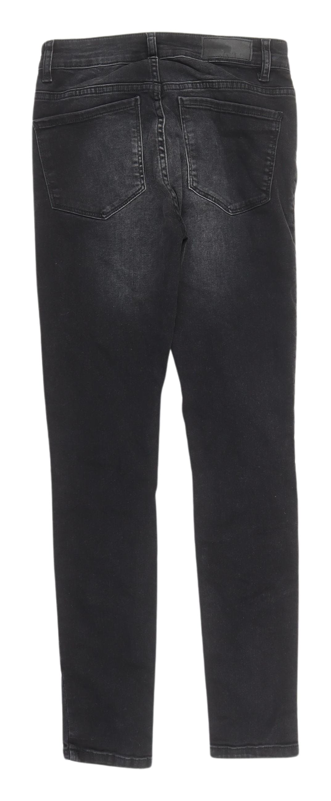 Denim Co. Men's Black Skinny Jeans - W28 L30 Stretch Denim