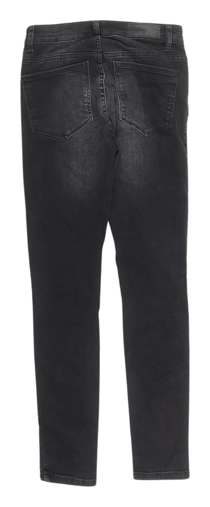 Denim Co. Men's Black Skinny Jeans - W28 L30 Stretch Denim