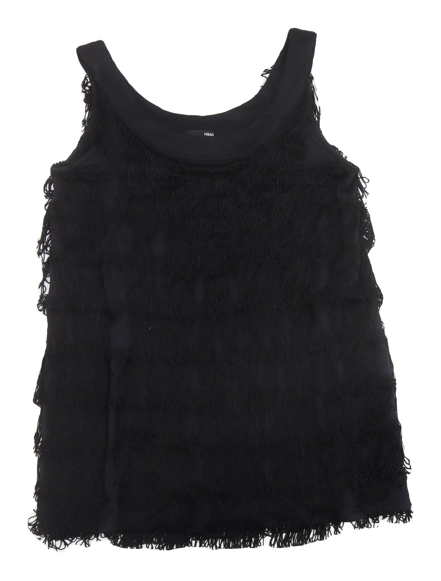 Womens UK Size 12 H&M Black  Tank