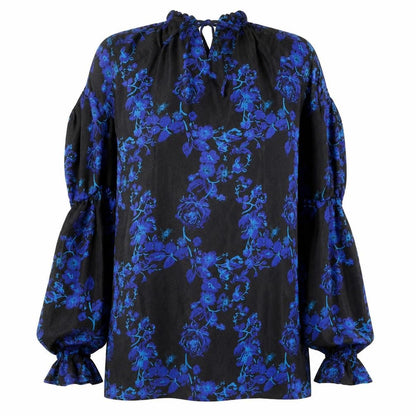 PrettyLittleThing Women's Black Floral Dress Size 10