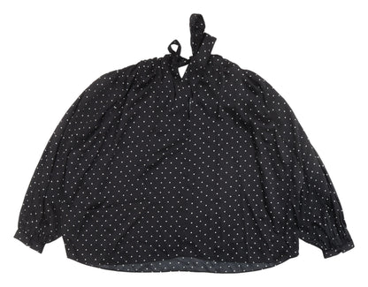 Womens UK Size 20 Marks and Spencer Black Basic Blouse