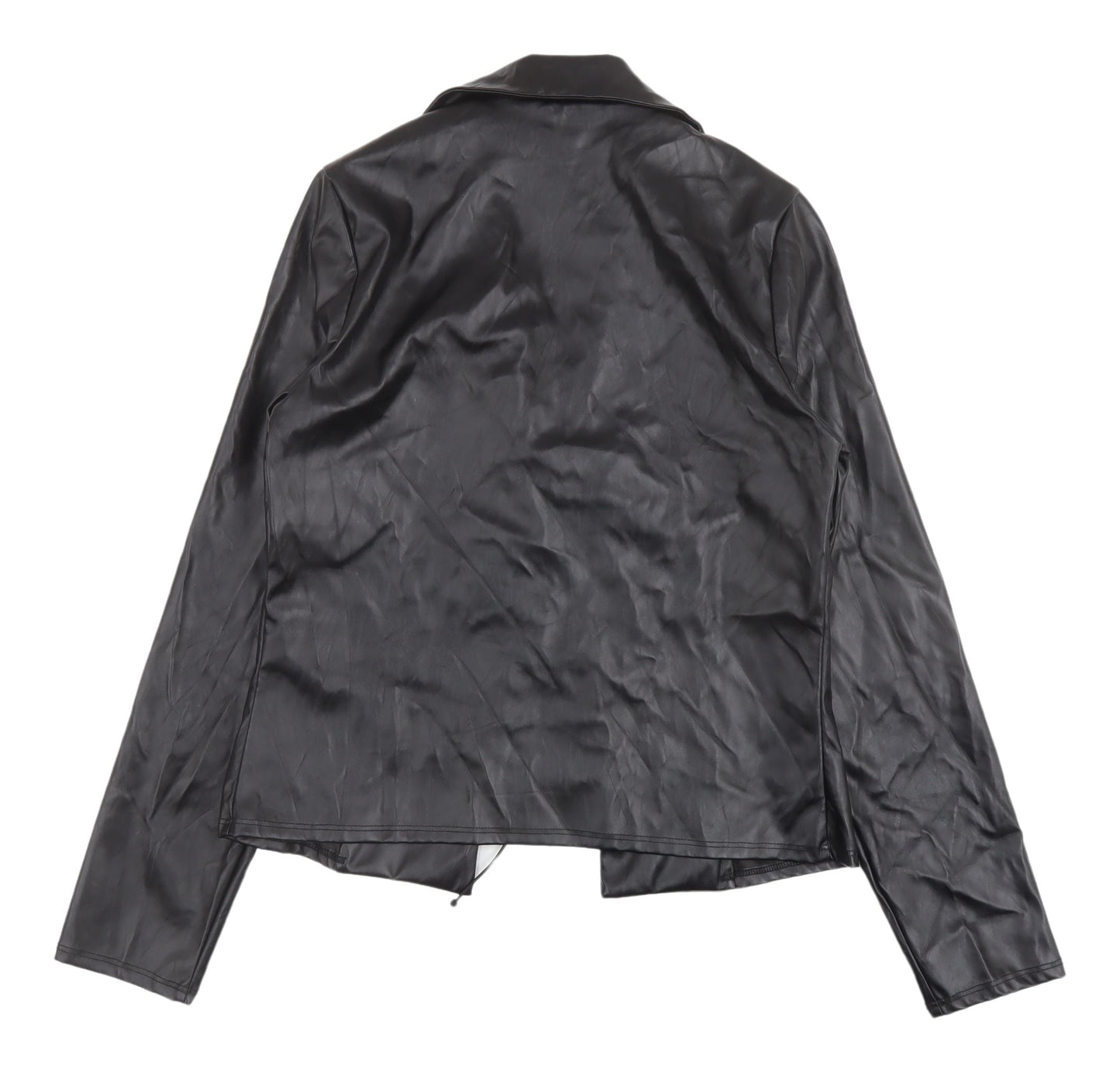 Womens UK Size 12 PRETTYLITTLETHING Black Basic Jacket