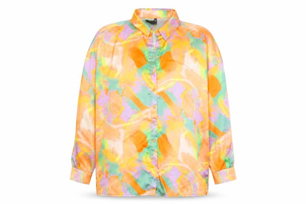 Womens UK Size 12 PRETTYLITTLETHING Multicoloured Kimono Blouse