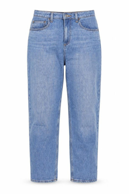 Womens UK Size S ASOS Design Regular Fit Straight Blue Jeans