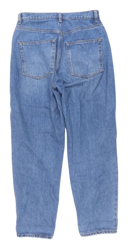 Womens UK Size S ASOS Design Regular Fit Straight Blue Jeans