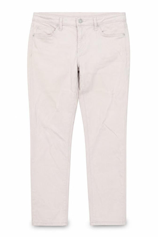 Womens UK Size 10 Gap Regular Fit Straight Beige Jeans