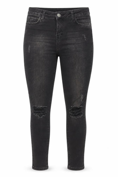 Womens UK Size 26 Hera London Slim Fit Skinny Black Jeans
