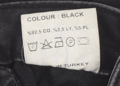 Womens UK Size 26 Hera London Slim Fit Skinny Black Jeans