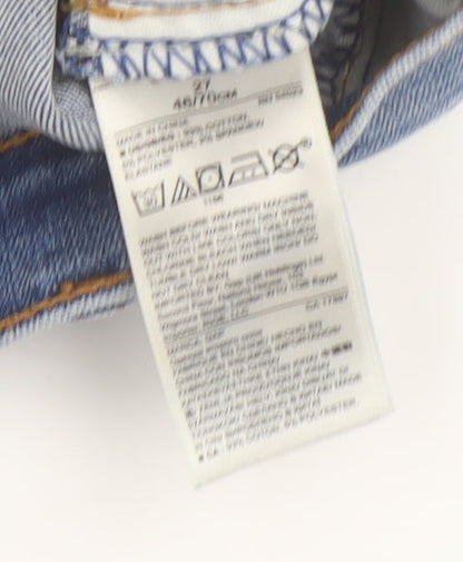 Gap Women's Blue Skinny Jeans - Size 27