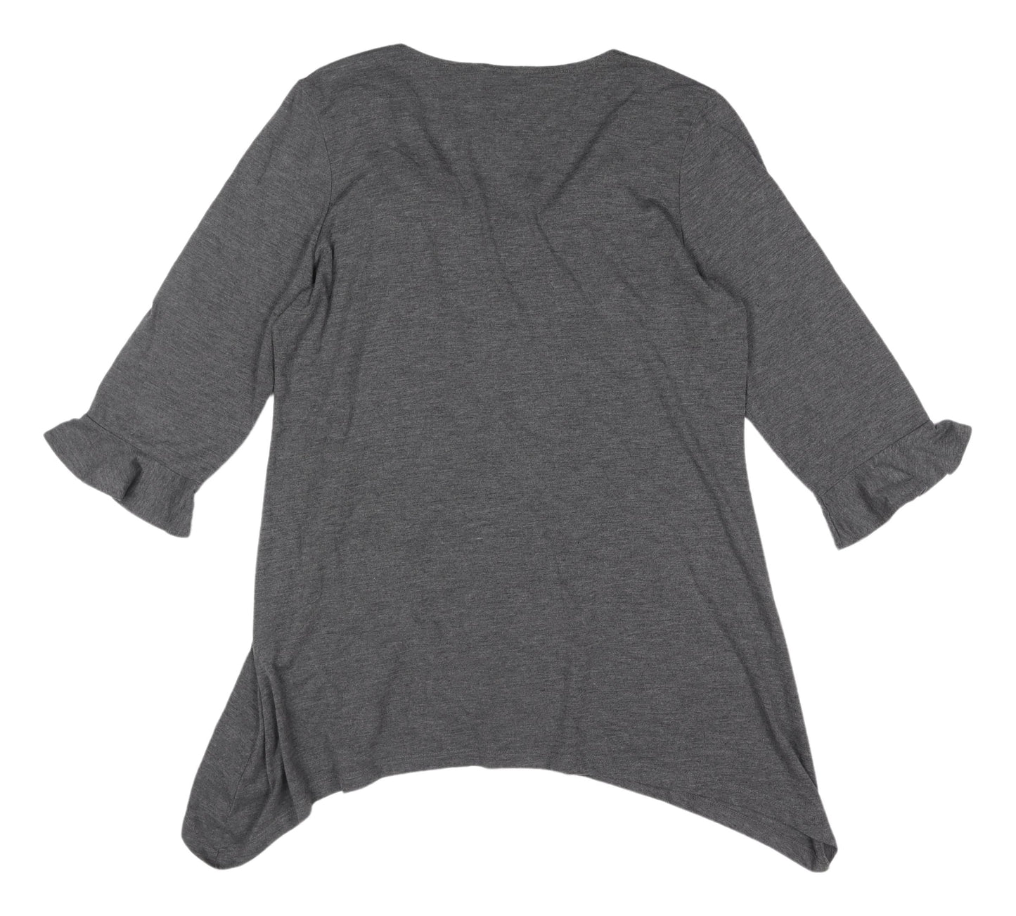 Womens UK Size 14 Marks and Spencer Grey Tunic Blouse