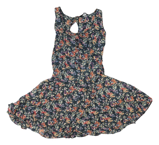 Dorothy Perkins Floral Fit & Flare Dress - Multicoloured 10