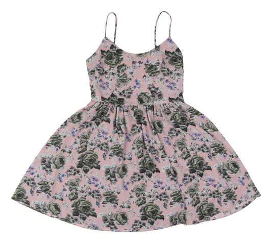 Oasis Women's Floral Fit & Flare Dress, Size 10
