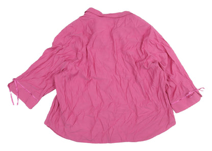 Womens UK Size 30 essence Pink  Blouse