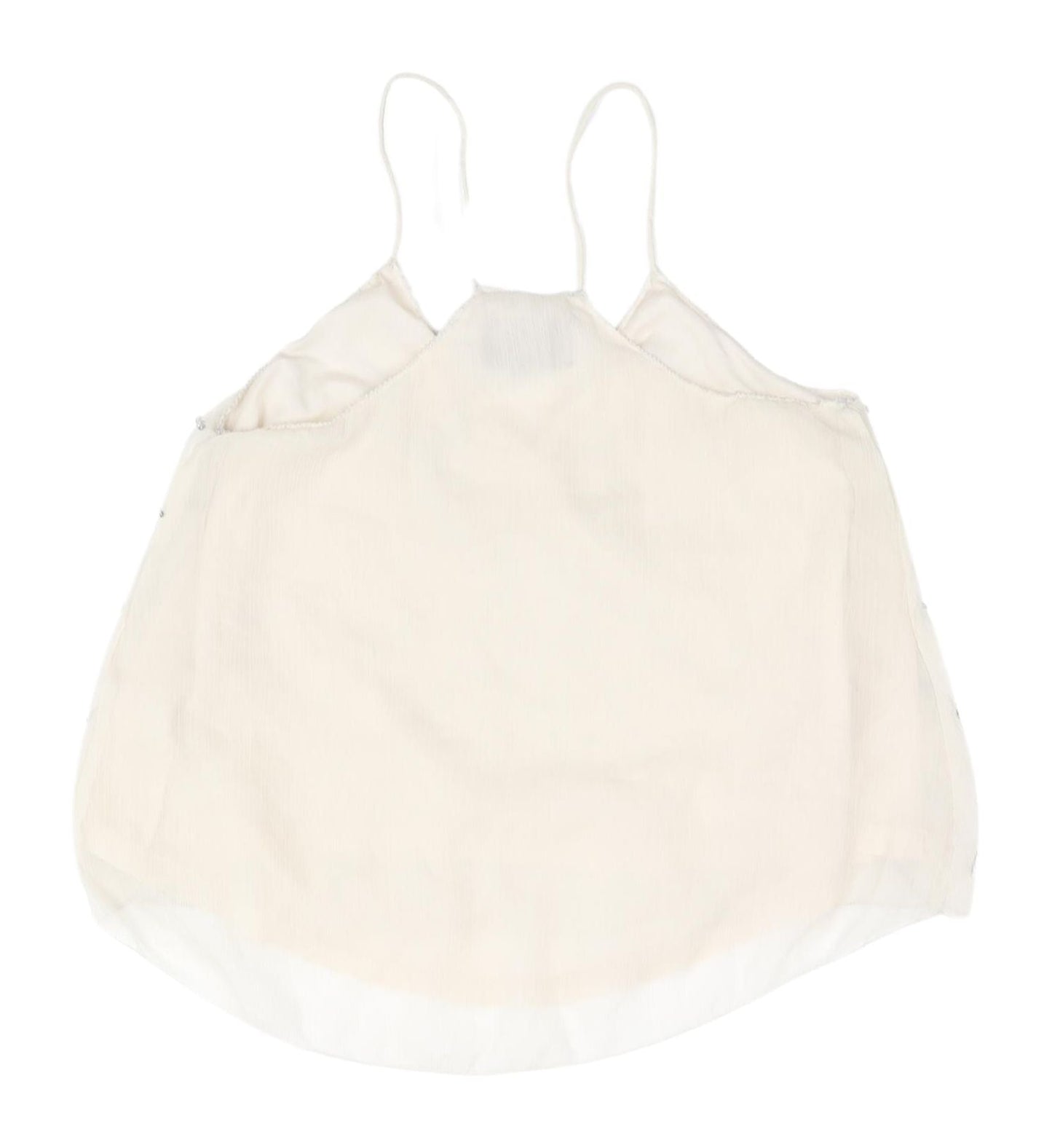 Womens UK Size 4 H&M Ivory Camisole Tank