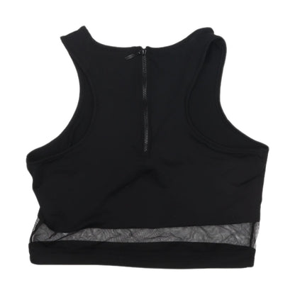 Select Women's Black Cropped Top, Size 12, Basic Style