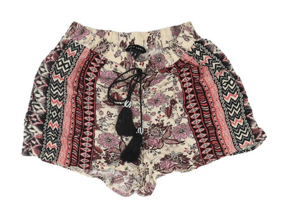 New Look Women's Multicoloured Festival Shorts, Size 10