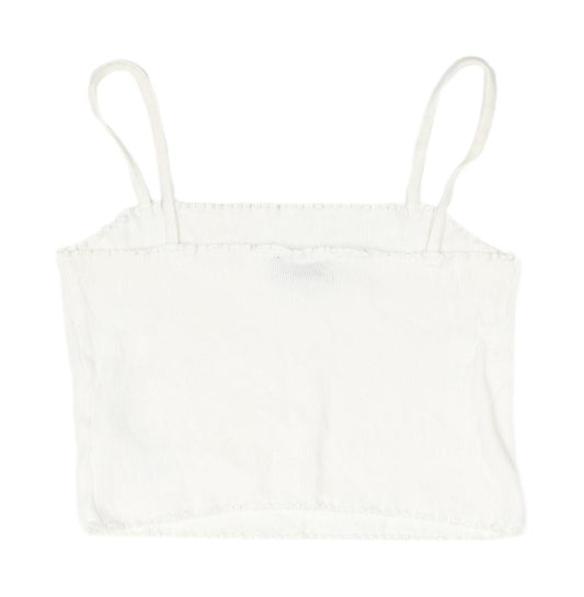 Womens UK Size 12 Topshop White Camisole Tank