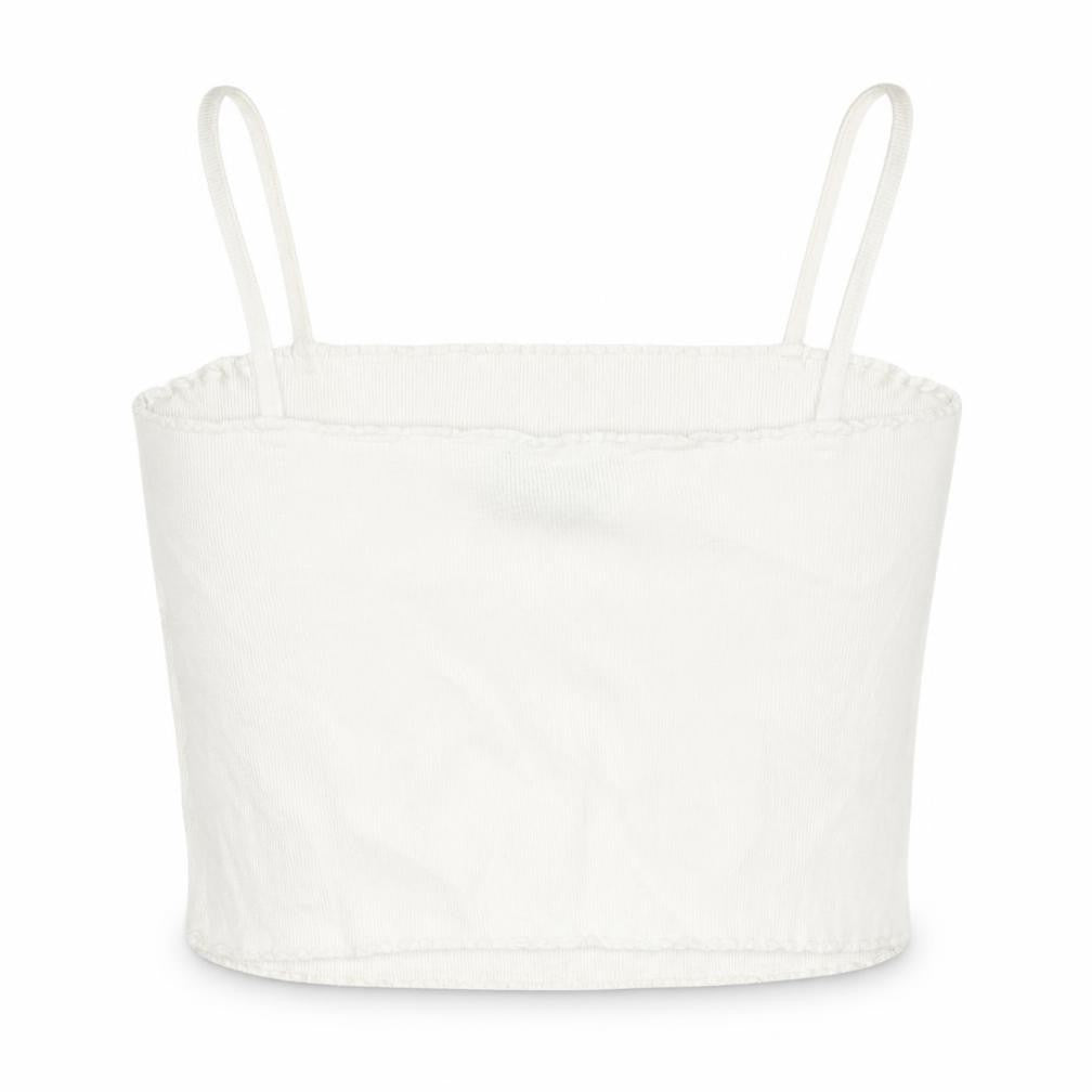 Womens UK Size 12 Topshop White Camisole Tank