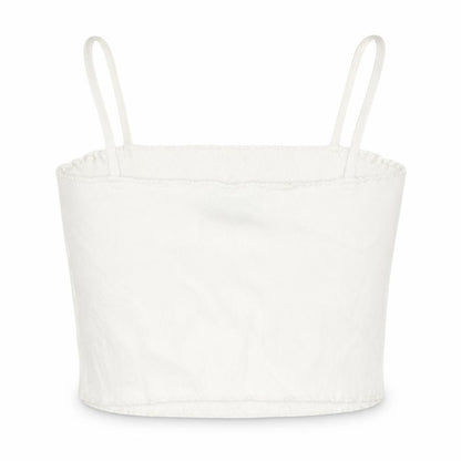 Womens UK Size 12 Topshop White Camisole Tank
