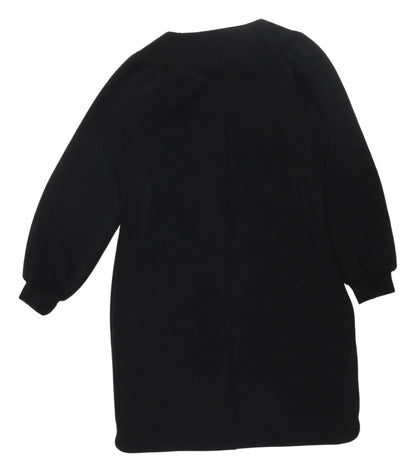My Essential Wardrobe Black Shift Dress, M