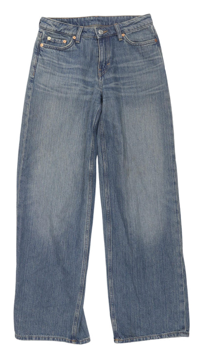 Weekday Men's Blue Straight Jeans Size 24