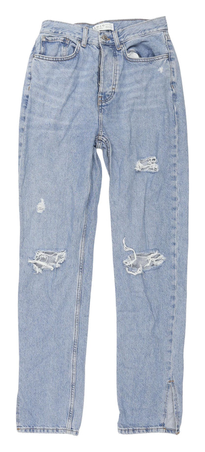 Primark Women's Blue Mom Jeans Size 8
