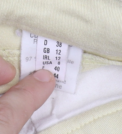 LIFE Beige Straight Women's Jeans Size 12