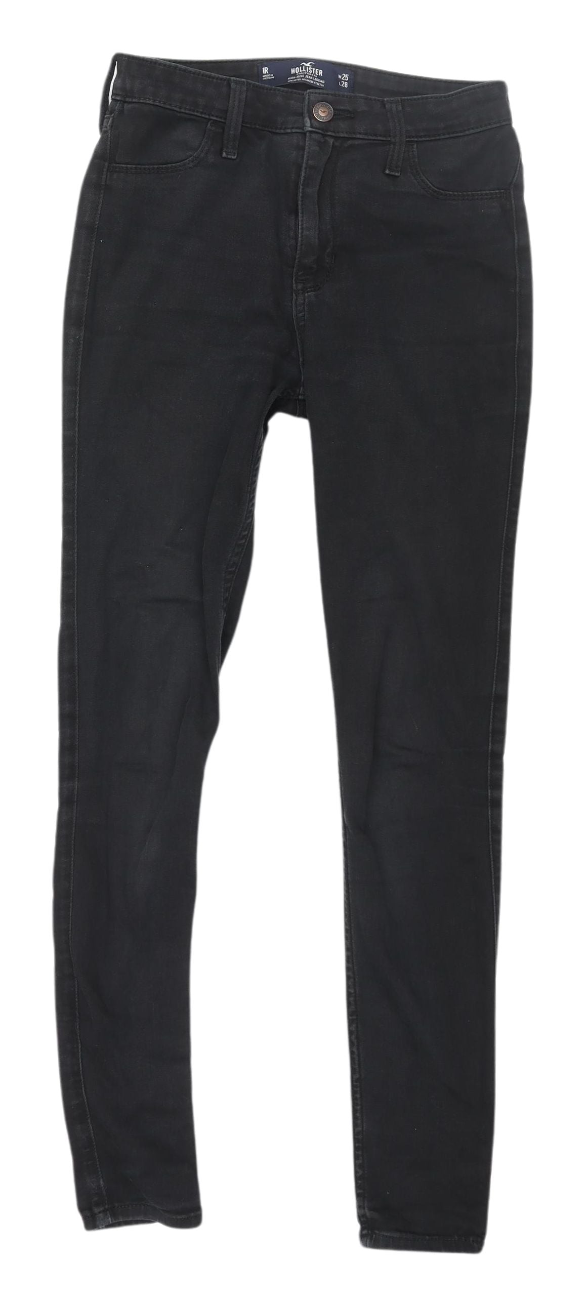 Hollister Women's Black High-Rise Jeggings, Size 2