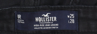 Hollister Women's Black High-Rise Jeggings, Size 2