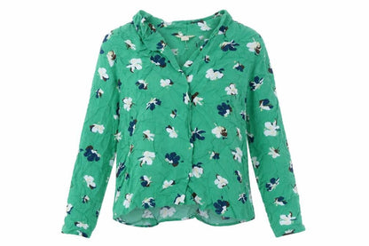 Womens UK Size 8 Monsoon Green  Blouse
