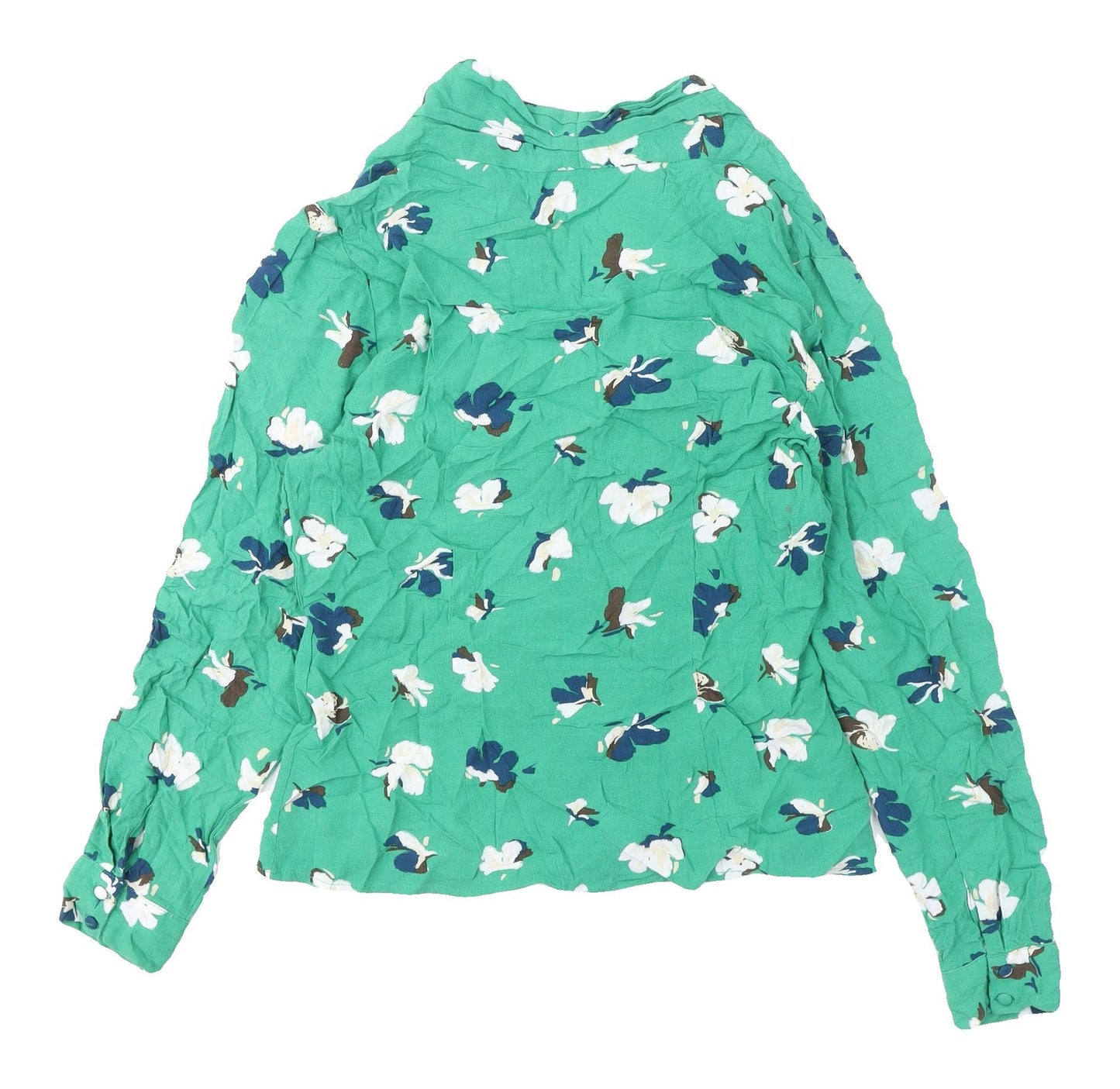 Womens UK Size 8 Monsoon Green  Blouse