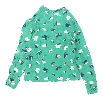 Womens UK Size 8 Monsoon Green  Blouse