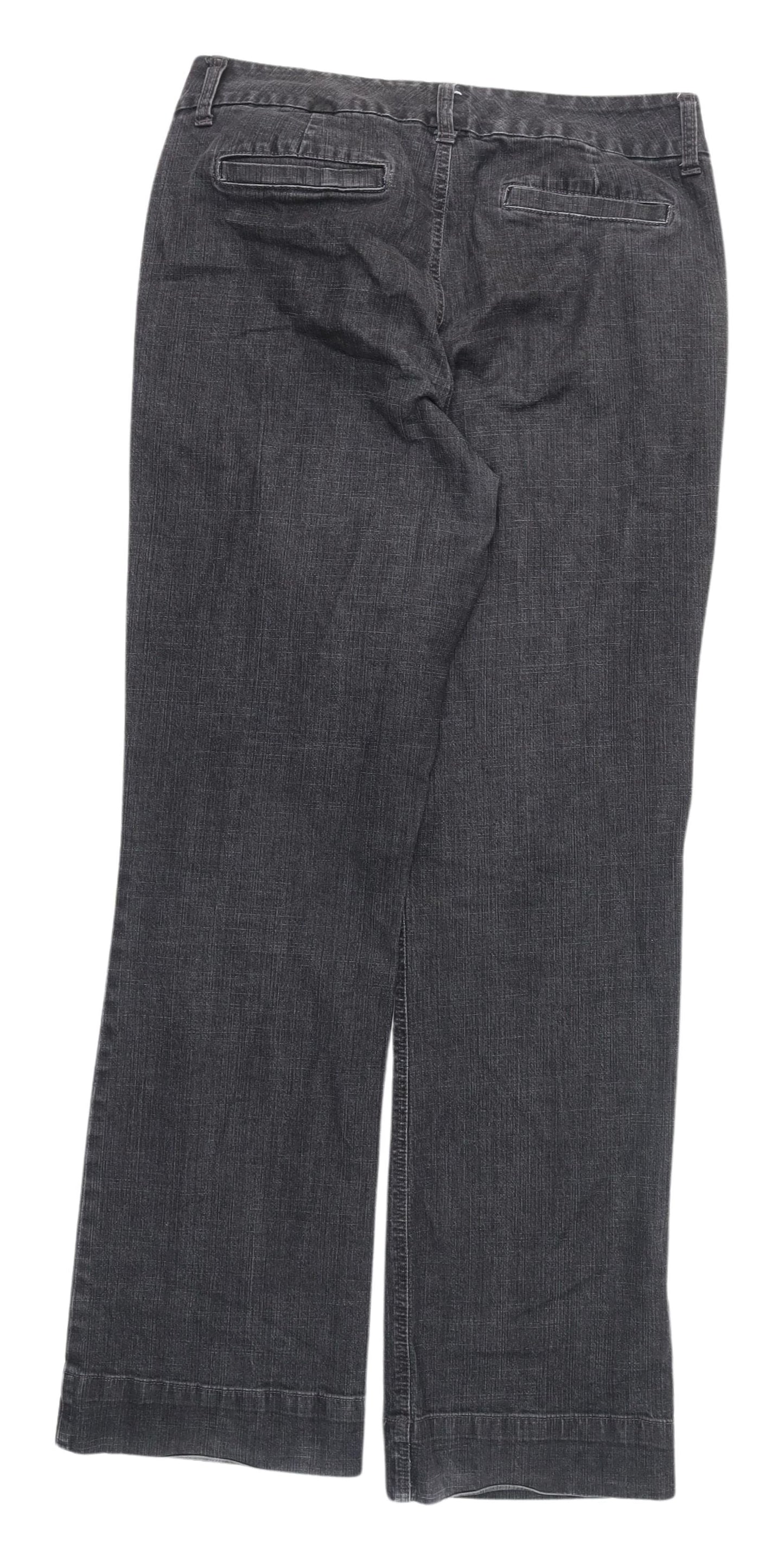 Womens UK Size 12 Gloria Vanderbilt Regular Fit Straight Grey Jeans