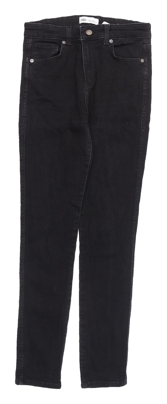 Zara Women’s Black Skinny Jeans, Size 8, Excellent