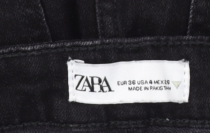 Zara Women’s Black Skinny Jeans, Size 8, Excellent