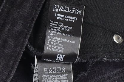 Womens UK Size 14 Marks and Spencer Regular Fit  Black Jeans