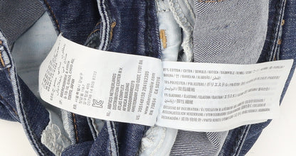 Hollister Women's Blue Skinny Jeans UK 8 Stretch Denim