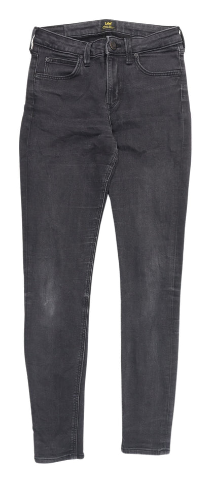 Lee Women's Black Skinny Jeans, Size 28, Excellent
