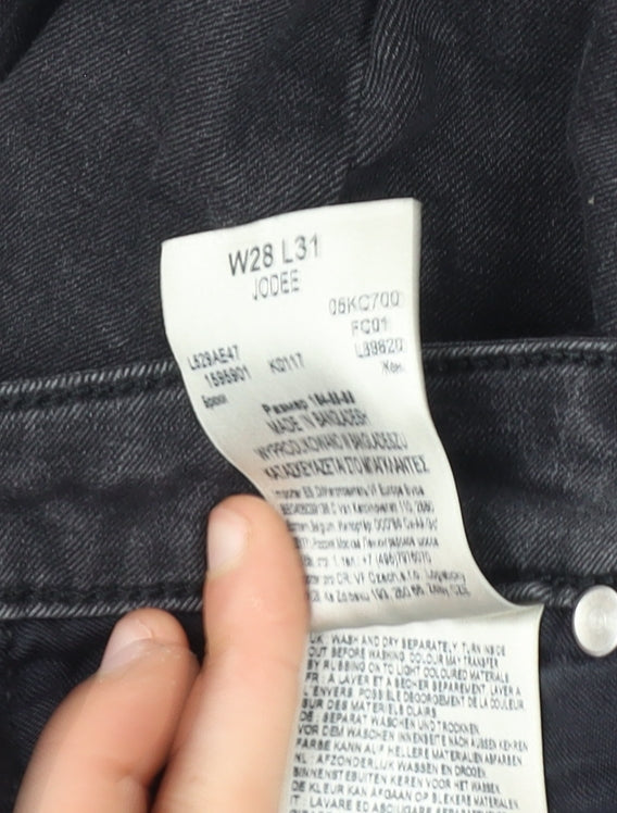 Lee Women's Black Skinny Jeans, Size 28, Excellent