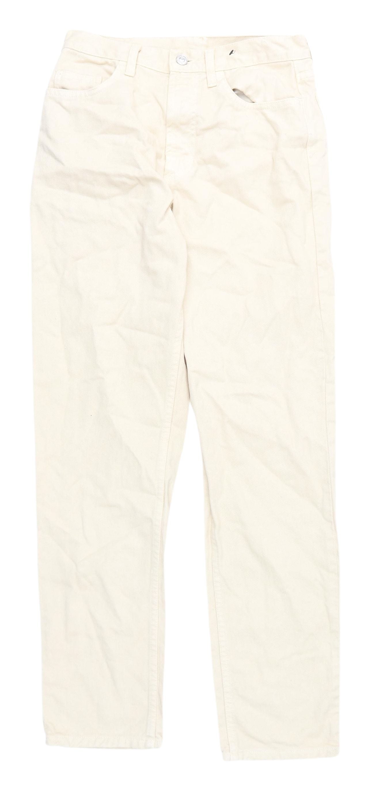 Benetton Beige Straight Jeans Women's Size L