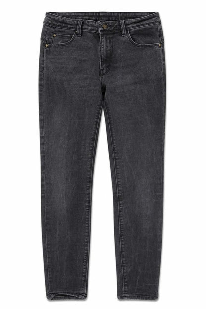 Womens UK Size 14 Denim Co Regular Fit Skinny Black Jeans